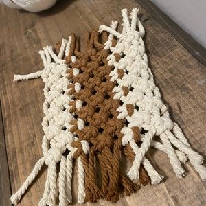Macrame Candle coaster
